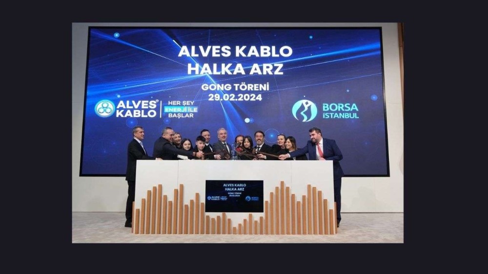 Borsa İstanbul’da gong Alves Kablo Sanayi ve Ticaret A.Ş. için çaldı